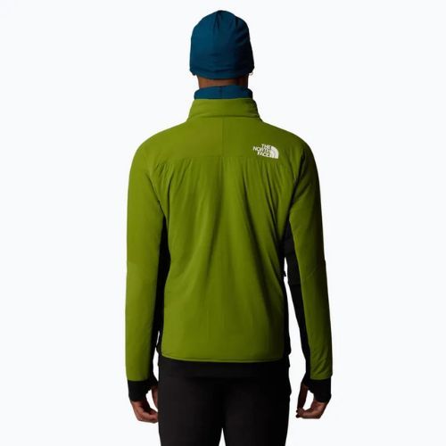 Kurtka hybrydowa męska The North Face Binntal Hybrid Ventrix oak green/black
