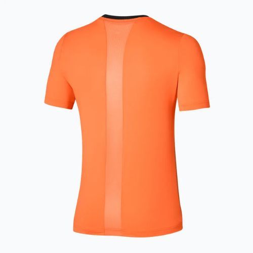 Koszulka tenisowa męska Mizuno Release Shadow Tee vibrant orange