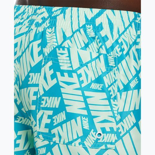 Szorty kąpielowe męskie Nike Tossed 5" Volley vapor green