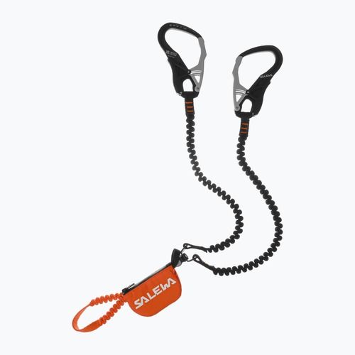 Lonża Salewa Set Via Ferrata Ergo Tex black/orange