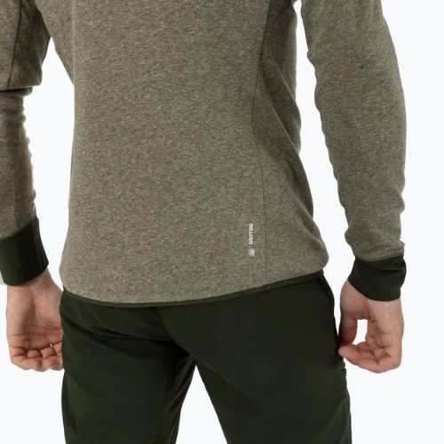 Bluza trekkingowa męska Salewa Puez 2 Dry Hood FZ dark olive melange
