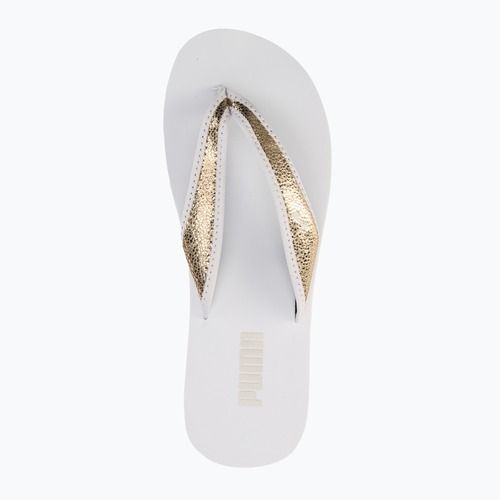 Japonki damskie PUMA Sandy Flip Metallic Shine puma white/puma gold