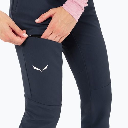 Spodnie trekkingowe damskie Salewa Puez Dolomitic 2 Dst Reg navy blazer