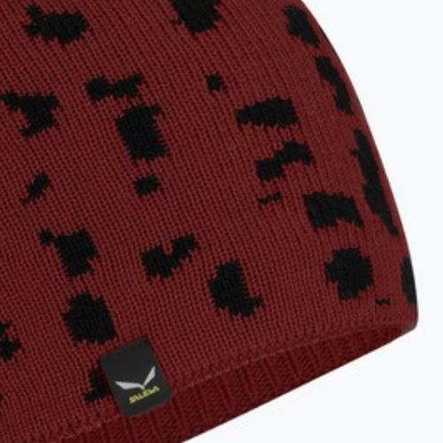 Czapka zimowa dziecięca Salewa Kids Merino syrah