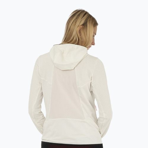Bluza trekkingowa damska Salewa Pedroc PL Hooded white