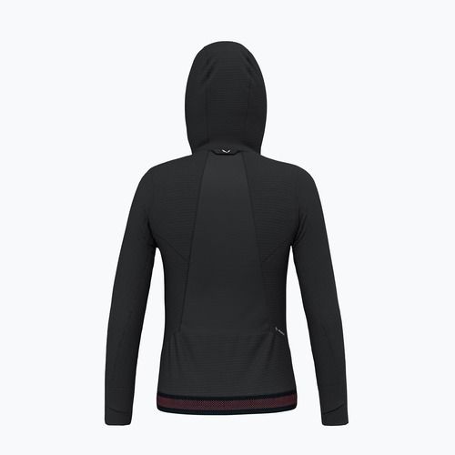 Bluza trekkingowa damska Salewa Pedroc PL Hooded black out