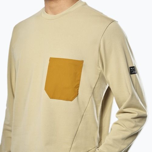 Bluza męska Salewa Fanes Dry Pullover quicksand