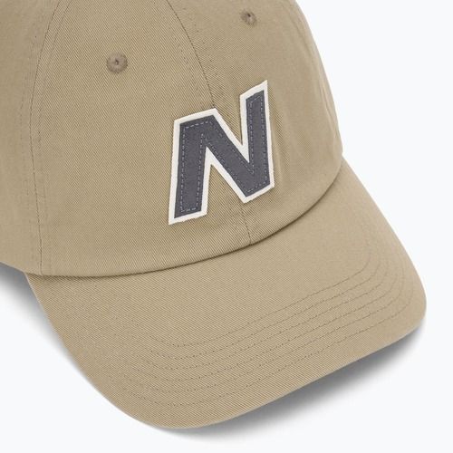 Czapka z daszkiem New Balance V990 Block N Curved Brim stone ware