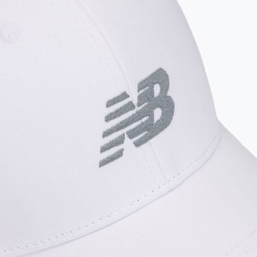 Czapka z daszkiem New Balance 6 Panel Structured Snapback white