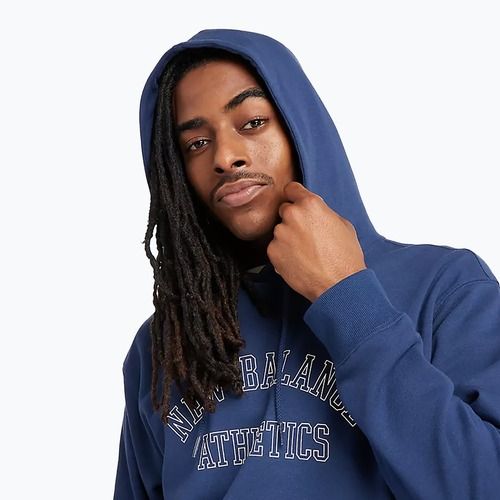 Bluza męska New Balance Graphic Hoodie navy