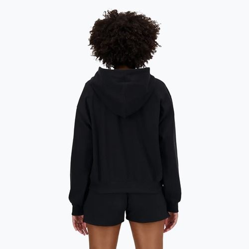 Bluza damska New Balance French Terry Full Zip black