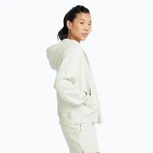 Bluza damska New Balance French Terry Full Zip natural mint