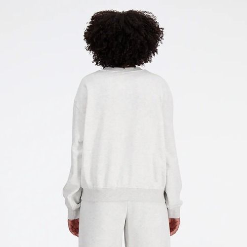 Bluza damska New Balance French Terry Stacked ash heather