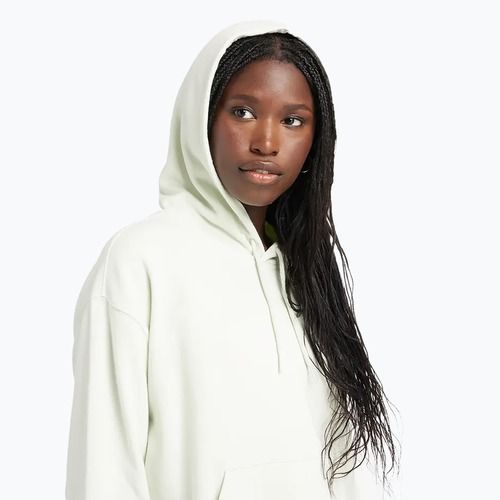 Bluza damska New Balance French Terry Small Logo Hoodie natural mint