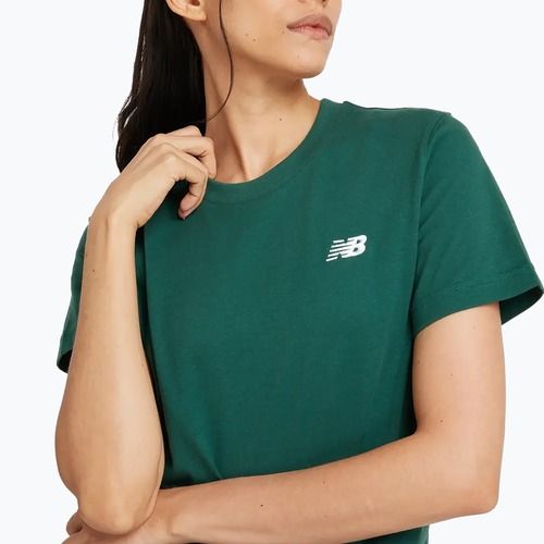 Koszulka damska New Balance Essentials Jersey night watch green