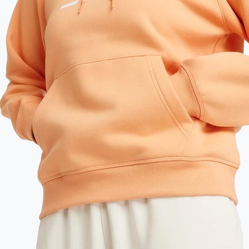 Bluza damska New Balance Fleece Hoodie brown