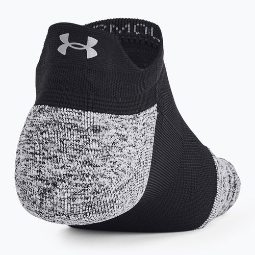 Skarpety Under Armour Dry Run Cushion No Show 3 pary black/pitch gray/reflective