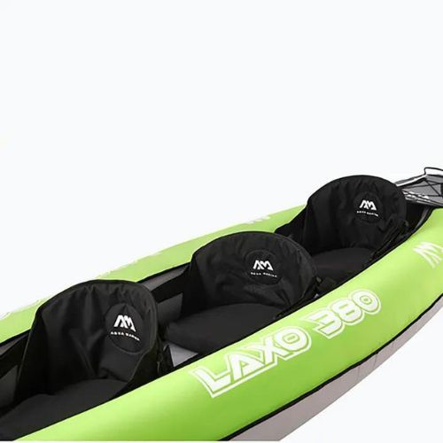 Kajak pompowany 3-osobowy Aqua Marina Laxo Recreational Kayak 12'6" green