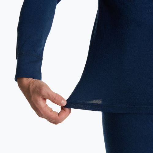 Komplet bielizny termoaktywnej męskiej WOOLCANO Merino 100% SET0540 granatowy