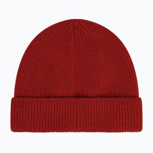 Czapka zimowa WOOLCANO Merino 100% HAT0440 czerwony