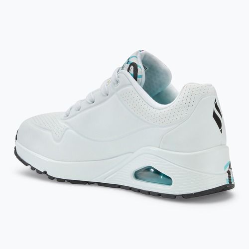 Buty damskie SKECHERS JGoldcrown Uno Spread The Love white/multicolor