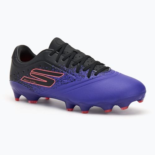 Buty piłkarskie męskie SKECHERS Razor Academy Gold 1.5 FG purple