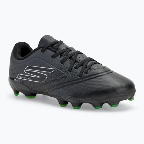 Buty piłkarskie dziecięce SKECHERS Razor Gold 1.5 FG black/silver