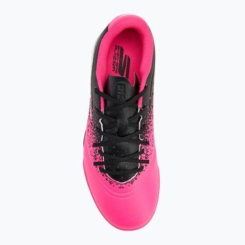 Buty piłkarskie dziecięce SKECHERS Razor Gold 1.5 TF black/pink