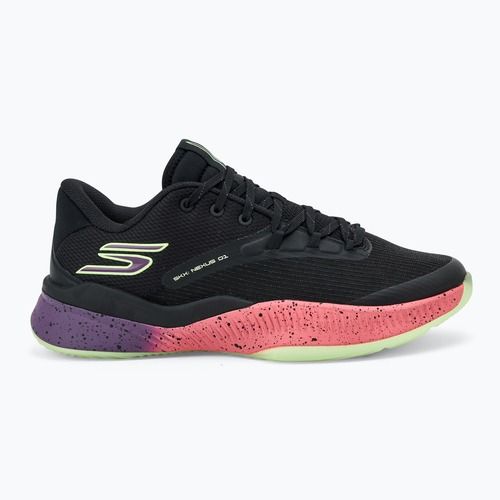 Buty do koszykówki męskie SKECHERS SKX Nexus black/purple/pink