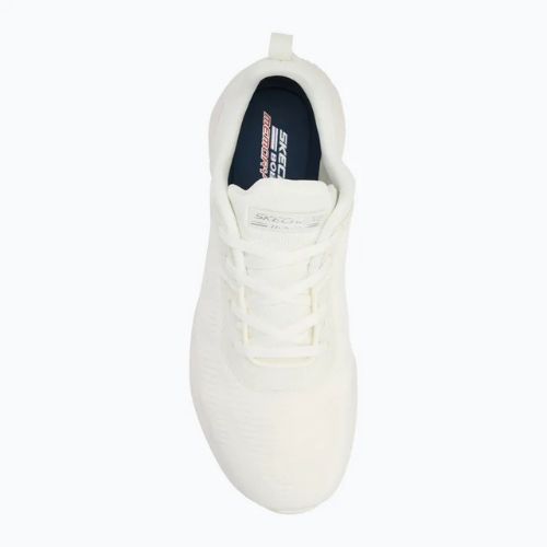 Buty damskie SKECHERS Bobs Sport Squad Tough Talk white