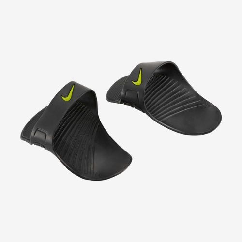 Uchwyty treningowe Nike Alpha Training Grip black/dark charcoal/atomic green