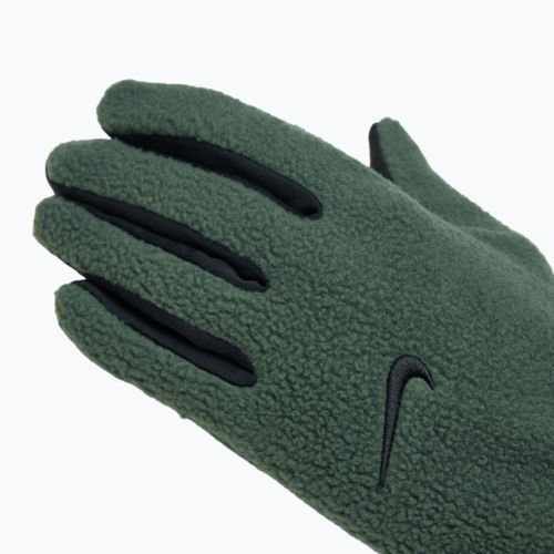 Rękawiczki do biegania damskie Nike One Therma-Fit Fleece vintage green/black