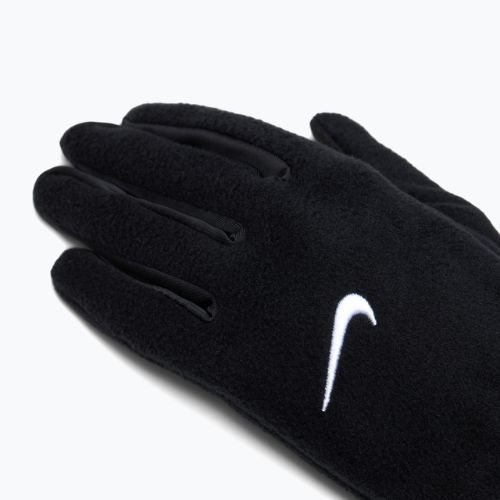 Rękawiczki do biegania damskie Nike One Therma-Fit Fleece black/white