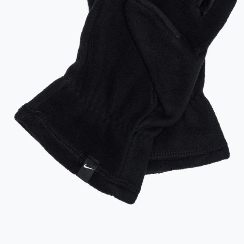 Rękawiczki do biegania damskie Nike One Therma-Fit Fleece black/white