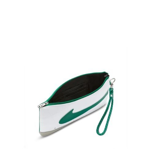 Portfel Nike Icon Blazer Wristlet white/white/malachite