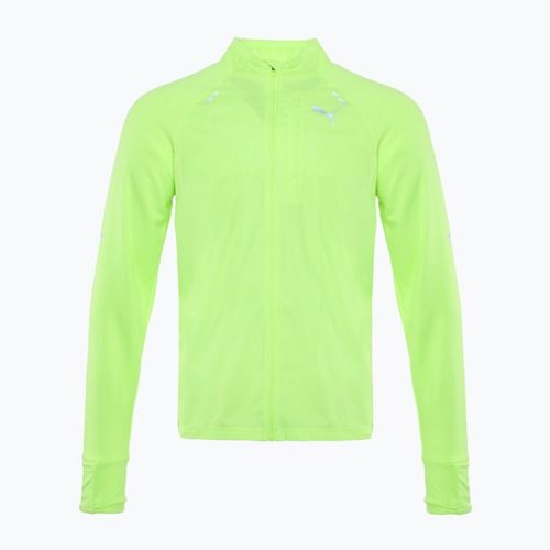 Kurtka do biegania damska PUMA Run Gridfleece fizzy apple