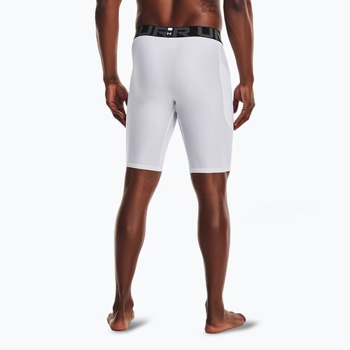 Spodenki męskie Under Armour HG Armour Long Shorts white/black