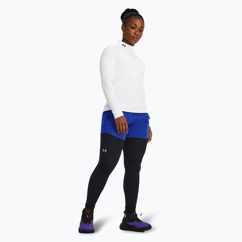 Legginsy treningowe damskie Under Armour ColdGear Authentics black/white