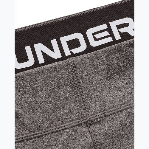 Legginsy treningowe damskie Under Armour ColdGear Authentics charcoal light heather/black