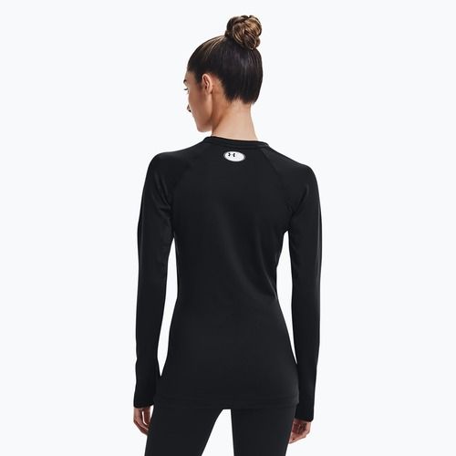 Longsleeve damski Under Armour Authentics CG Crew black/white