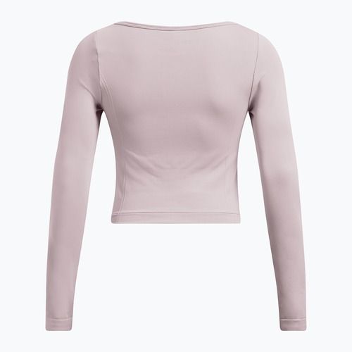 Longsleeve treningowy damski Under Armour Train Seamless white/black