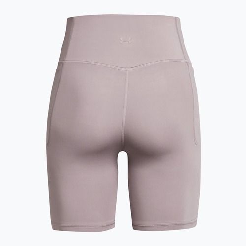 Spodenki treningowe damskie Under Armour Meridian Bike 7in tetra gray/tetra gray