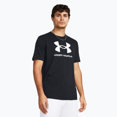 Koszulka męska Under Armour Sportstyle Logo Update black/white