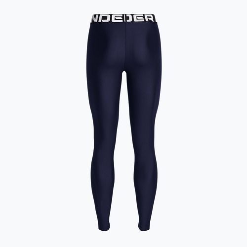 Legginsy treningowe damskie Under Armour HeatGear midnight navy/white