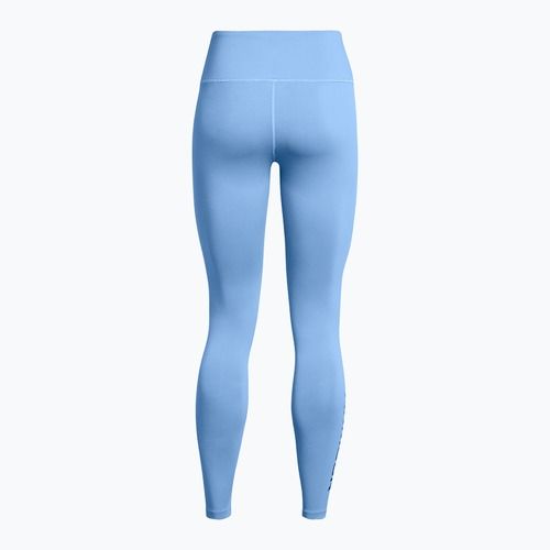 Legginsy treningowe damskie Under Armour Campus Graphic horizon blue/tech blue/white