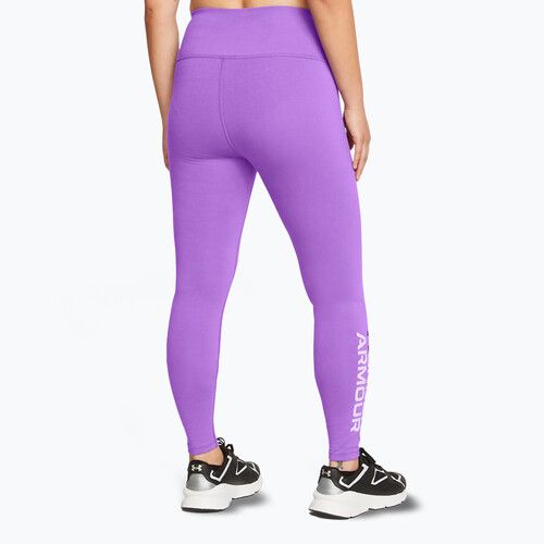 Legginsy treningowe damskie Under Armour Campus Graphic lavish/salt purple/black