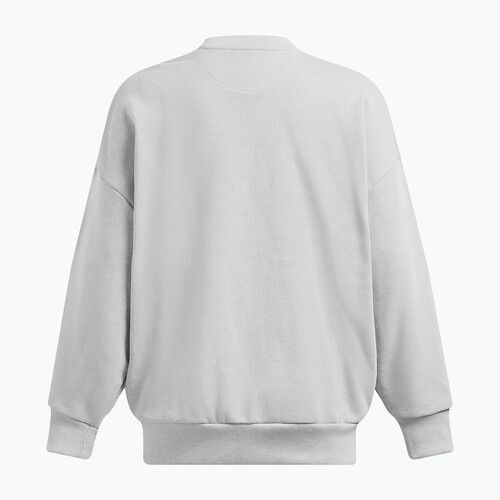 Bluza damska Under Armour Icon Heavyweight Terry Oversized Crew mod gray/forest green