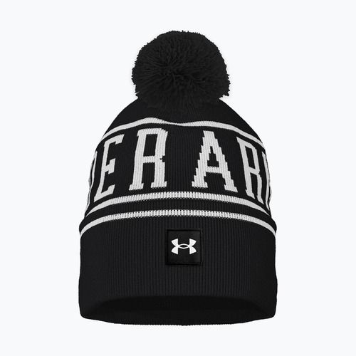 Czapka zimowa męska Under Armour Halftime Pom Beanie black/white/white