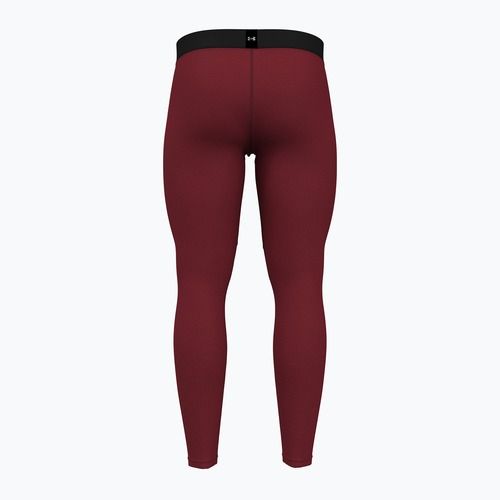 Legginsy treningowe męskie Under Armour Elite CG cardinal/metallic silver