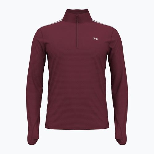 Bluza do biegania męska Under Armour Vanish CW 1/4 Zip cardinal/reflective